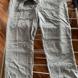 WHBM Slim Ankle Cropped Pant, Size 10